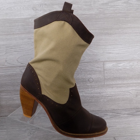 JShoes Shoes - JShoes Corral Fab Leather Western Boots